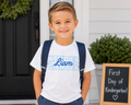 Kids School Grade With Name Tee