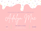 Ice Cream Party Invitation