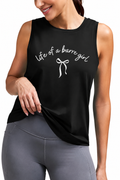 Women's Life of a Barre Girl Workout Tank