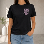 Womens What Would Dolly Do Cropped Tee Shirt