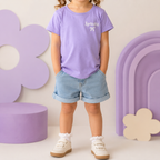 Kids Name-with-emblem Tee