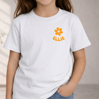 Girls Name With Daisy Tee