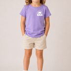 Kids Name-with-emblem Tee
