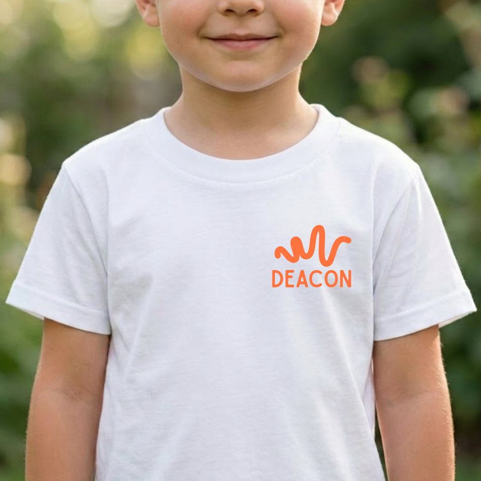 Kids Name-with-emblem Tee