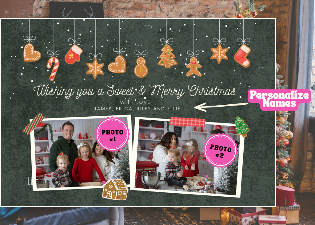 Sweet and Merry Christmas Card