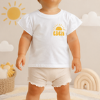 Kids Name-with-emblem Tee